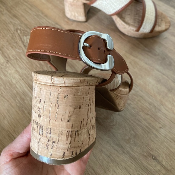 Aerosoles Camera Raffia Sandals 6 NWOT - Picture 7 of 8